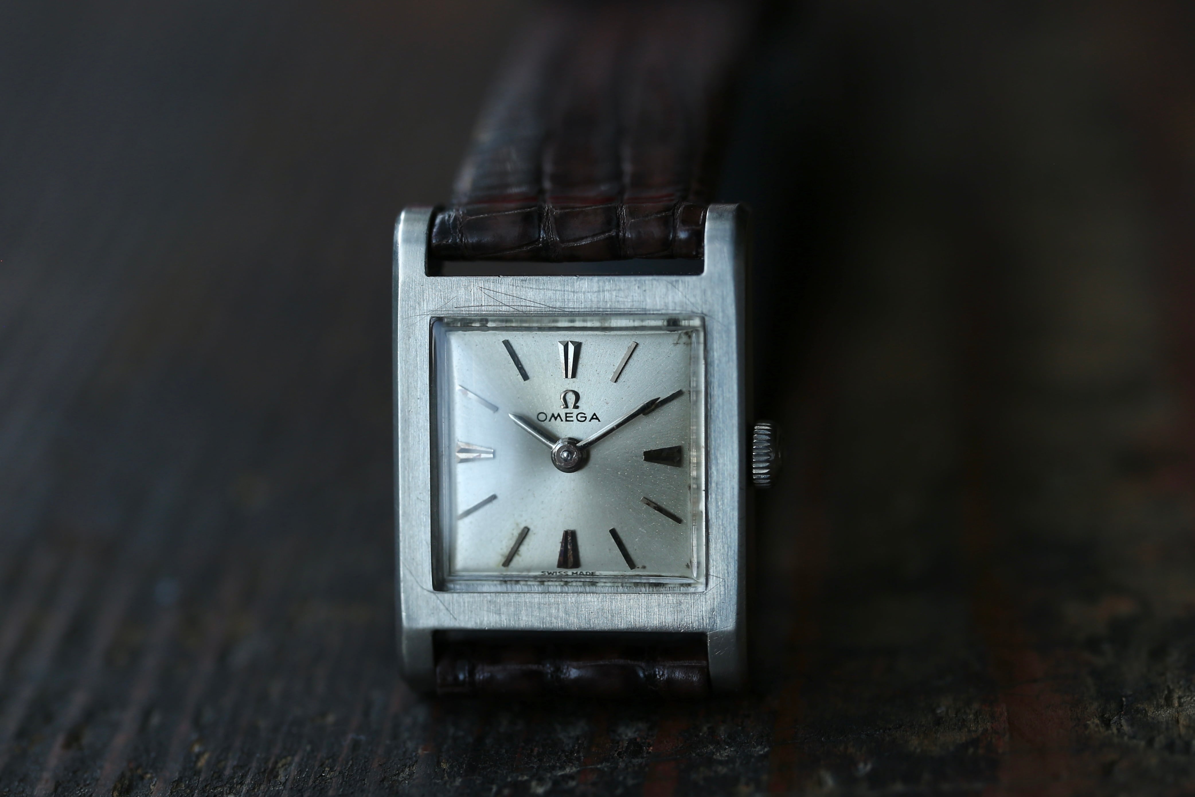 OMEGA 】1963年製 オメガ デビル H型レクタンギュラー OMEGA 】1963年製 オメガ デビル H型レクタンギュラー