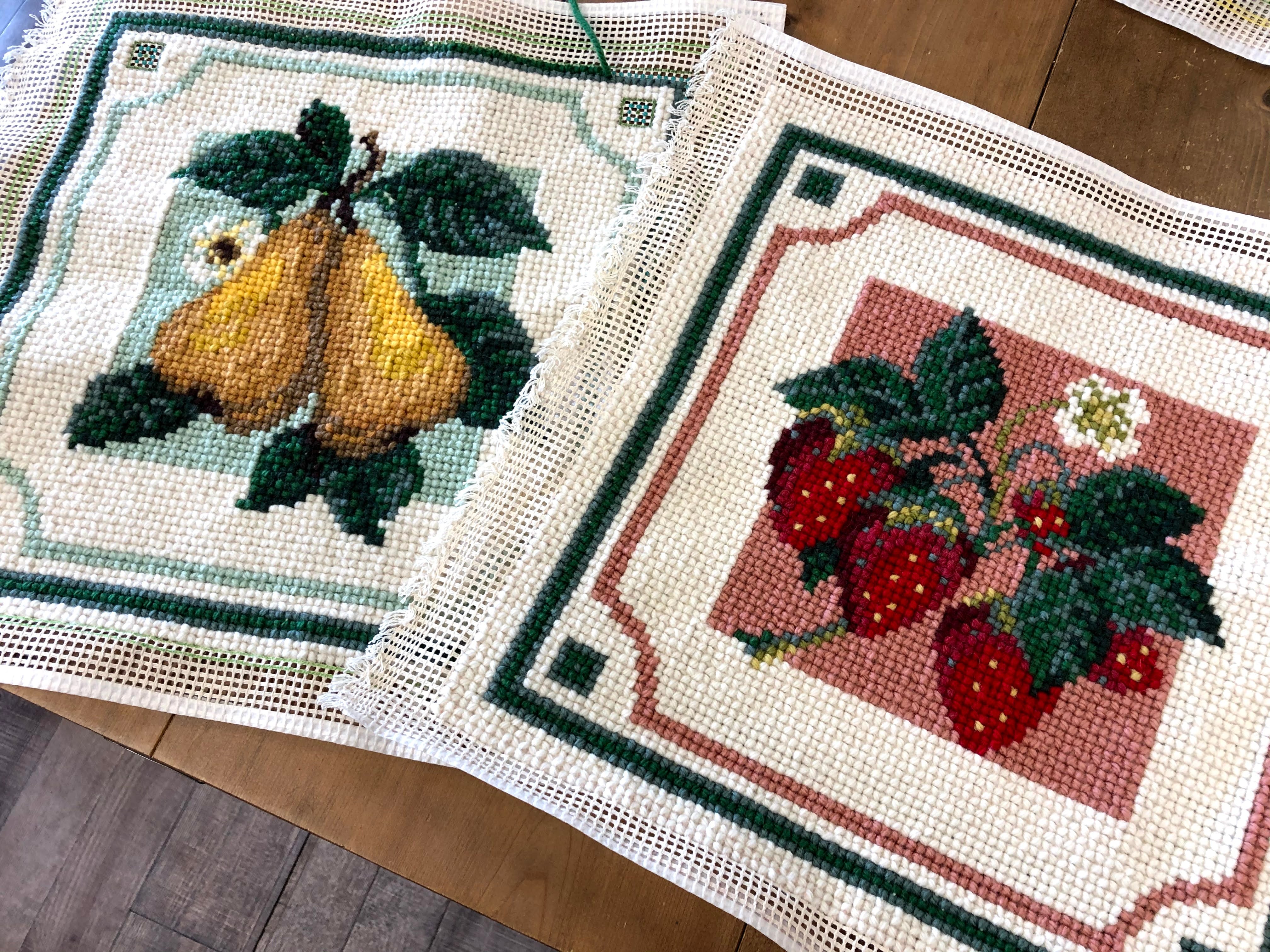 タペサリア下絵済み刺繍布＿Morango いちご | メルカジーニョ