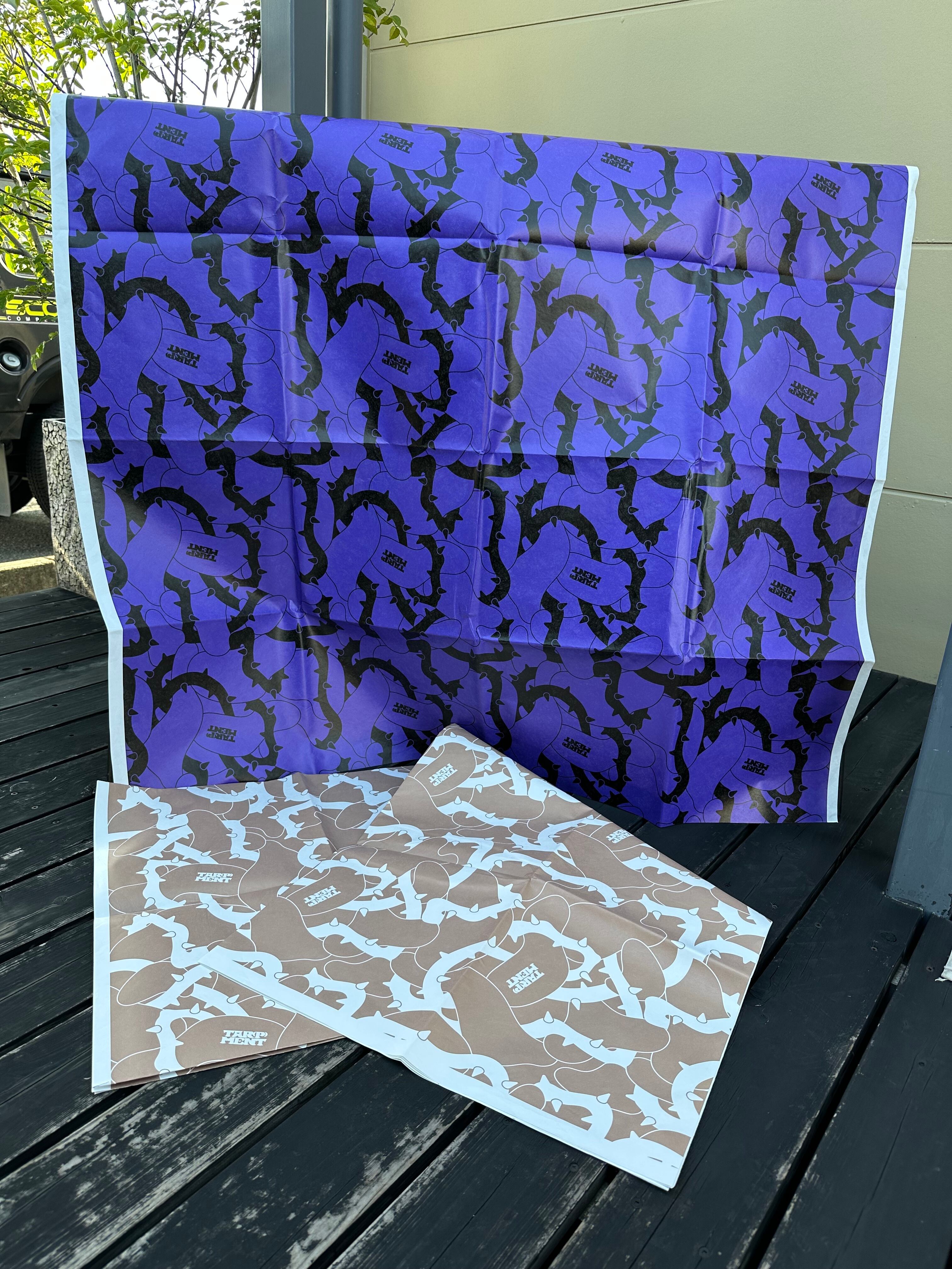 TAR(P)MENT Trail Camo Tyvek Sheet トレイルカモ タイベックシート