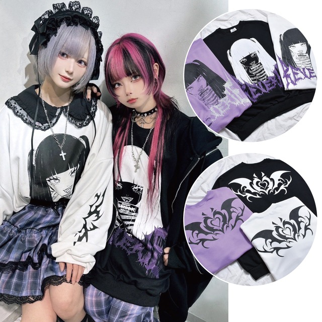 パッツンGIRLスウェット