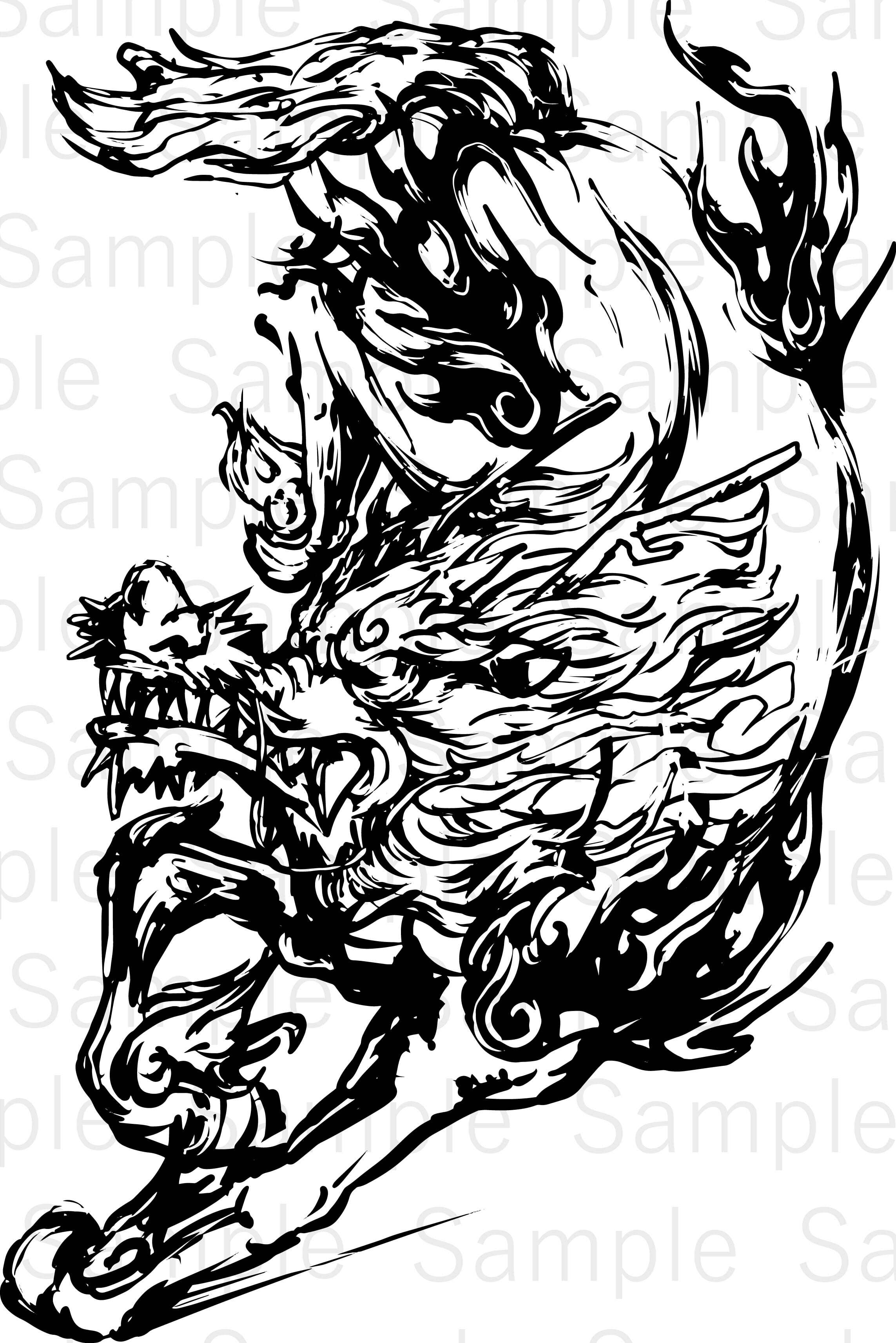 翔鶴（Soaring Crane） | デジタル墨絵処（Digital Sumi-e Studio）