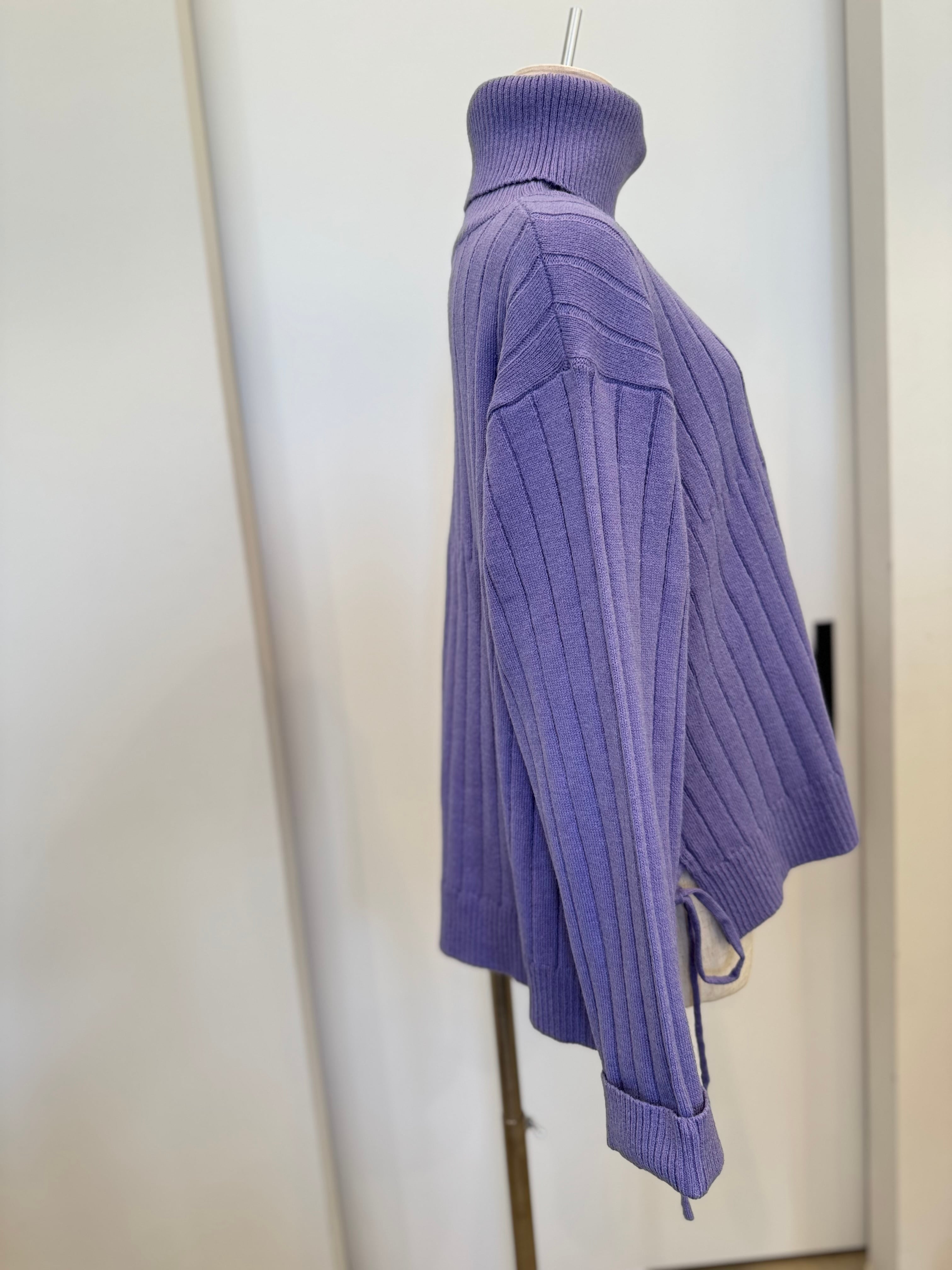 【DONA MARIE】オフタートルワイドリブニット 861027