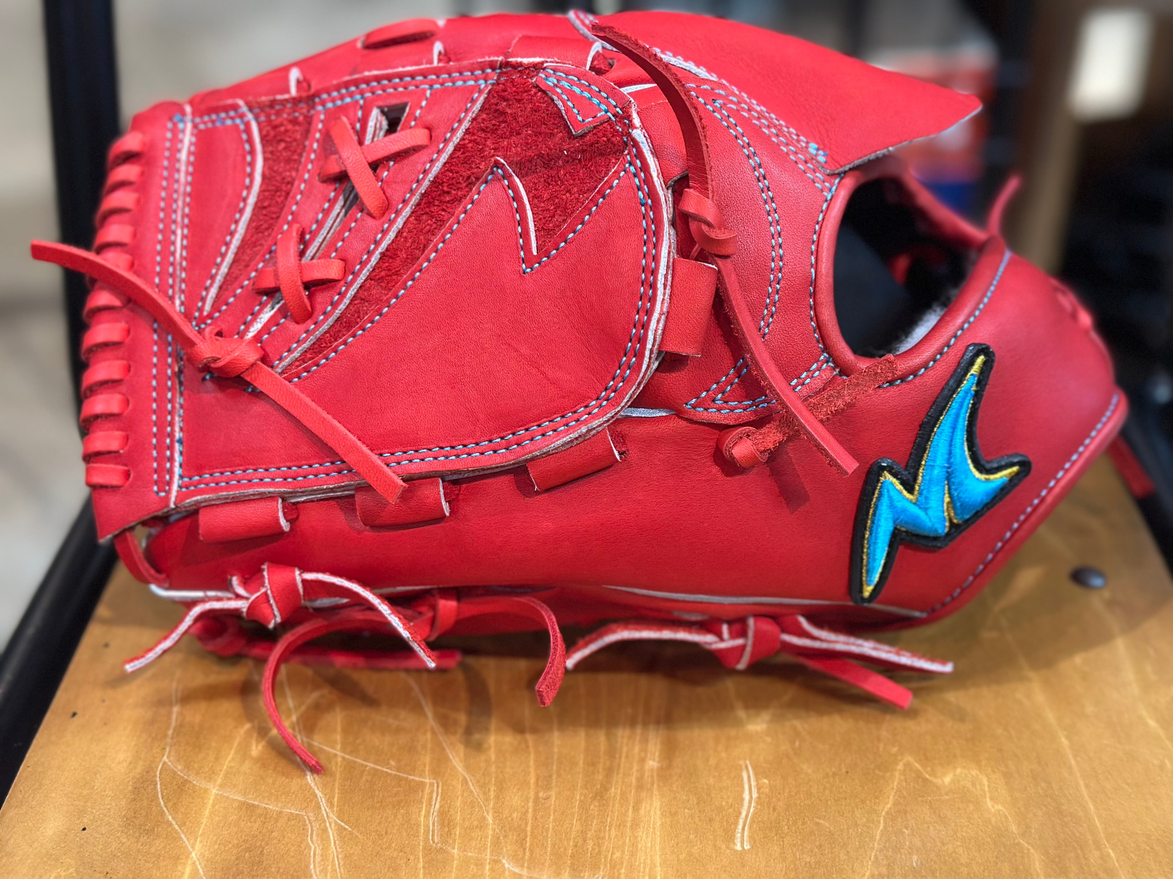 ●手渡し前提●　9.1 NOBRAND　ノーブランド　赤　RED　トライフィン NoLimit Prowave 【ノーリミットプロウェーブ】NLP-02型 赤オレンジ×赤