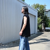 SILENCE(サイレンス) Polo S/S Shirts、デニムスタイル