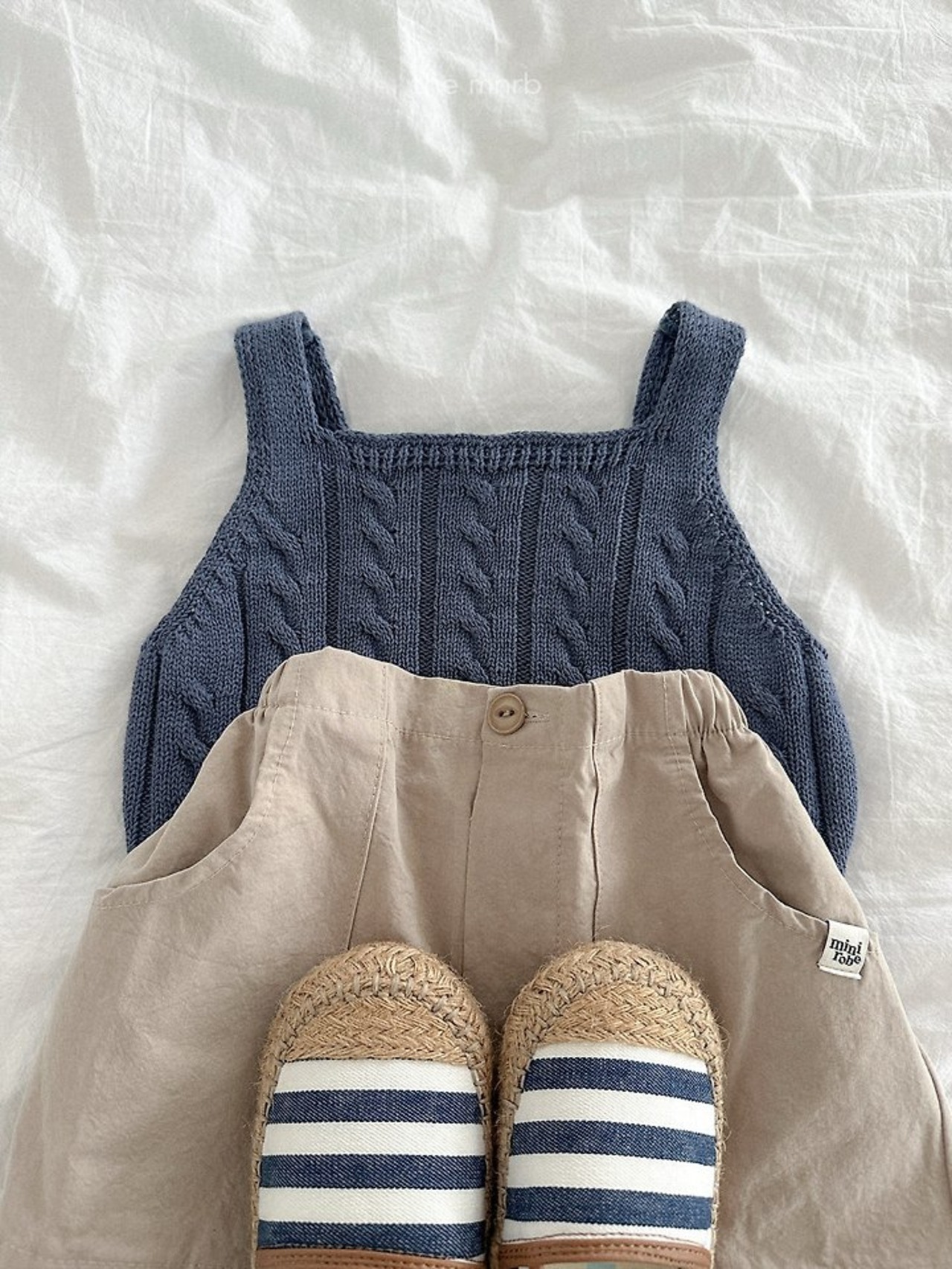[the mnrb] Twill 3/4 Pants / [미니로브] 트윌3부팬츠