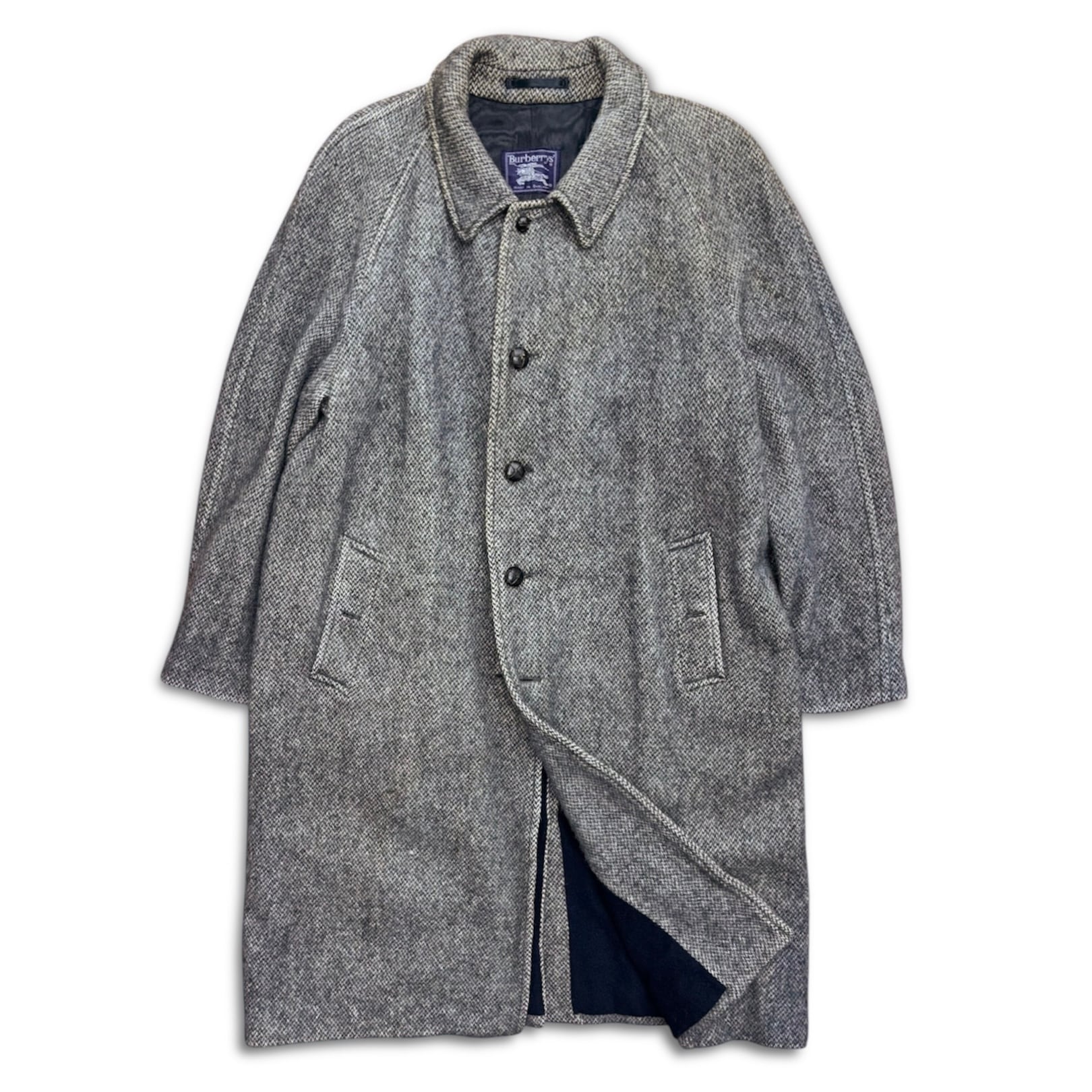 80s Burberrys SHETLAND TWEED シェットランドツイード バーバリー