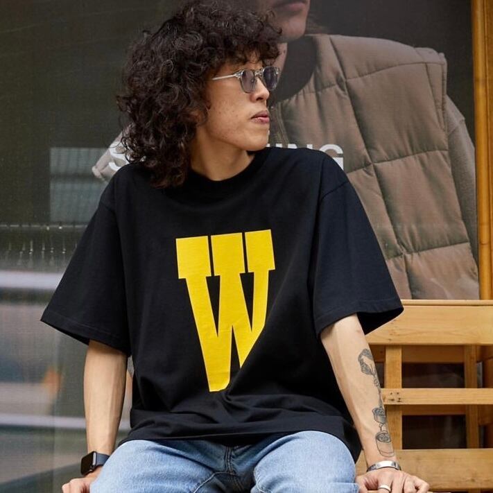 SALE‼︎【WASS UP】Logo Tee(WASSUP/Tシャツ/半袖/STREET/ストリート/ブランド/メンズ/レディース/ユニセックス】