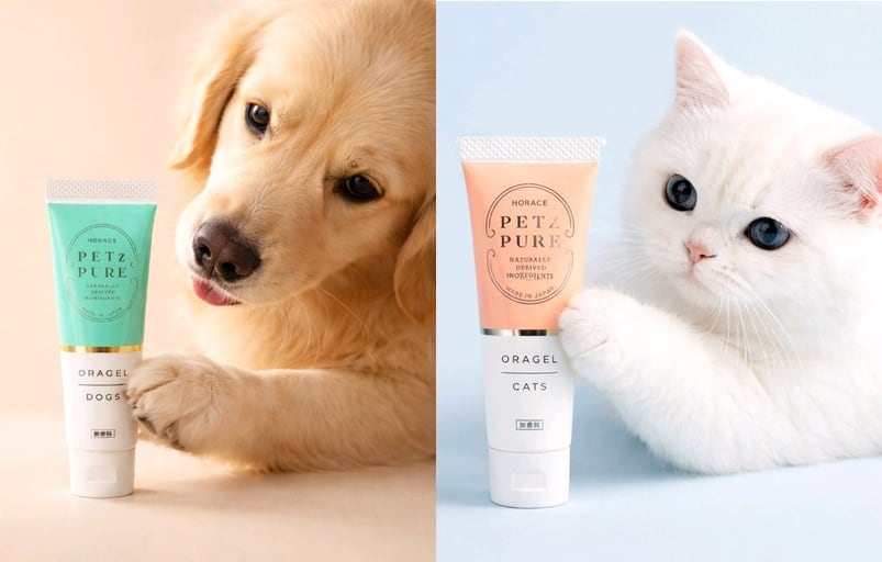 犬用猫用セット PETzPURE ORAGEL DOGS＆CATS (オーラジェル犬&猫用)無