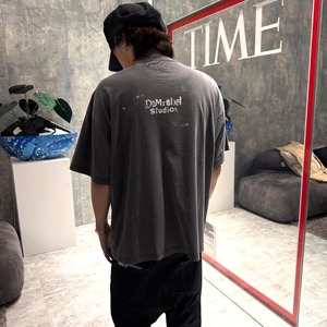 【DOMREBEL】SMITTEN - T-SHIRT FADED BLACK