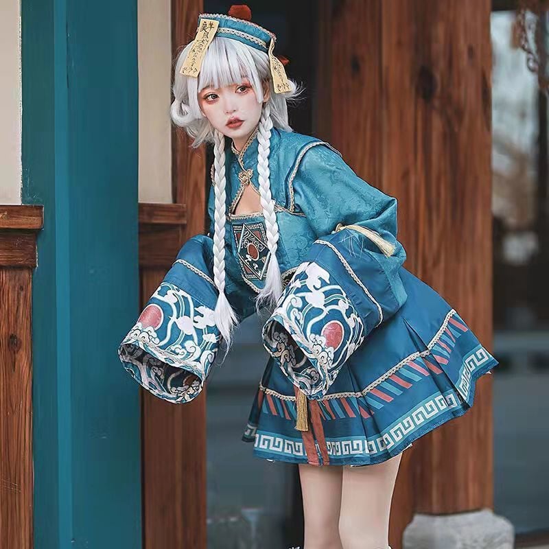 ✿大人気商品✿（2点）ハロウィン キョンシー ゾンビ コスプレ Lolita 衣装 学園祭 文化祭 cosplay ワンピース66654209 |  miyabi5 powered by BASE
