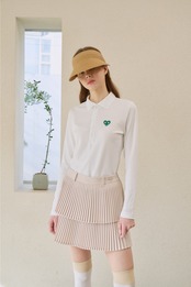 GOXO ゴーエックスオー メタルロゴサマーバイザー ベージュ