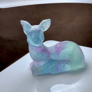 2.ブルー系グラデーション☆フローライト・バンビ