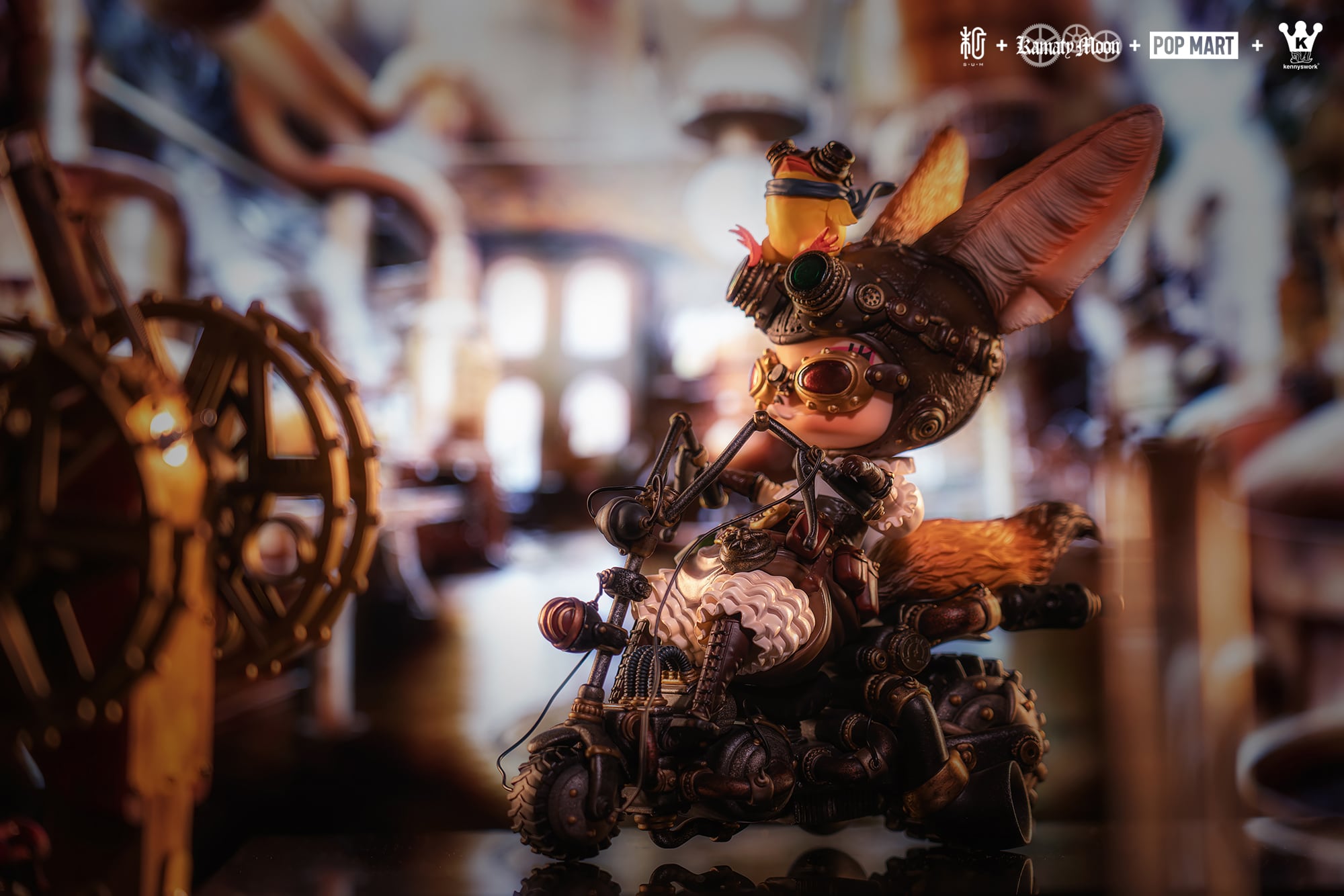 Steampunk Bike Lovely Molly 限定収蔵版｜鎌田光司×Kenny Wong | sumart