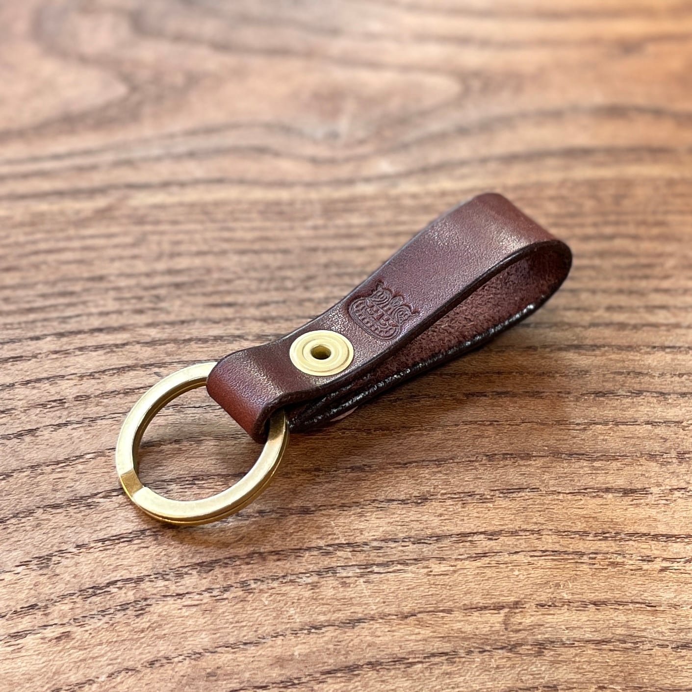 ベルトループ キーホルダー 刻印サービス付［全10色］Key Ring［10