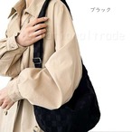 バッグ やわらか素材 ショルダーバッグ チェック柄 おしゃれ 斜めがけ 肩掛け かばん レディース 軽量 かわいい ロングシーズン対応 通勤 通学 お出かけ 旅行 普段使い カジュアル ポリエステル コットン cw-a-6391