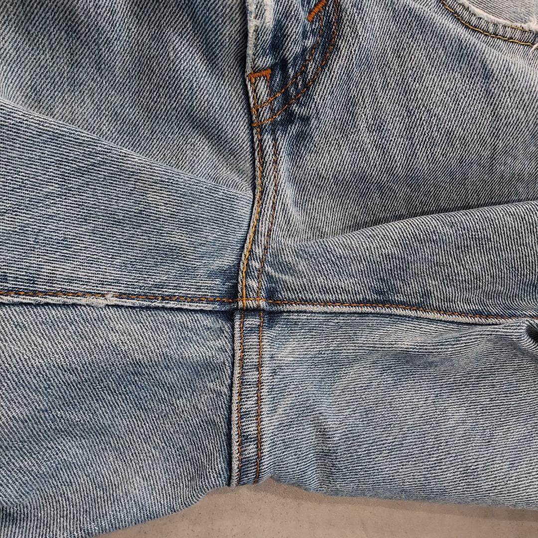 リーバイス517 Levis W34 フレアブーツ 青 古着 ボトム 22170 