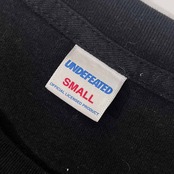 USA製 Undefeated アンディフィーテッド  UNA 長袖 Tシャツ S/ブラック メンズ