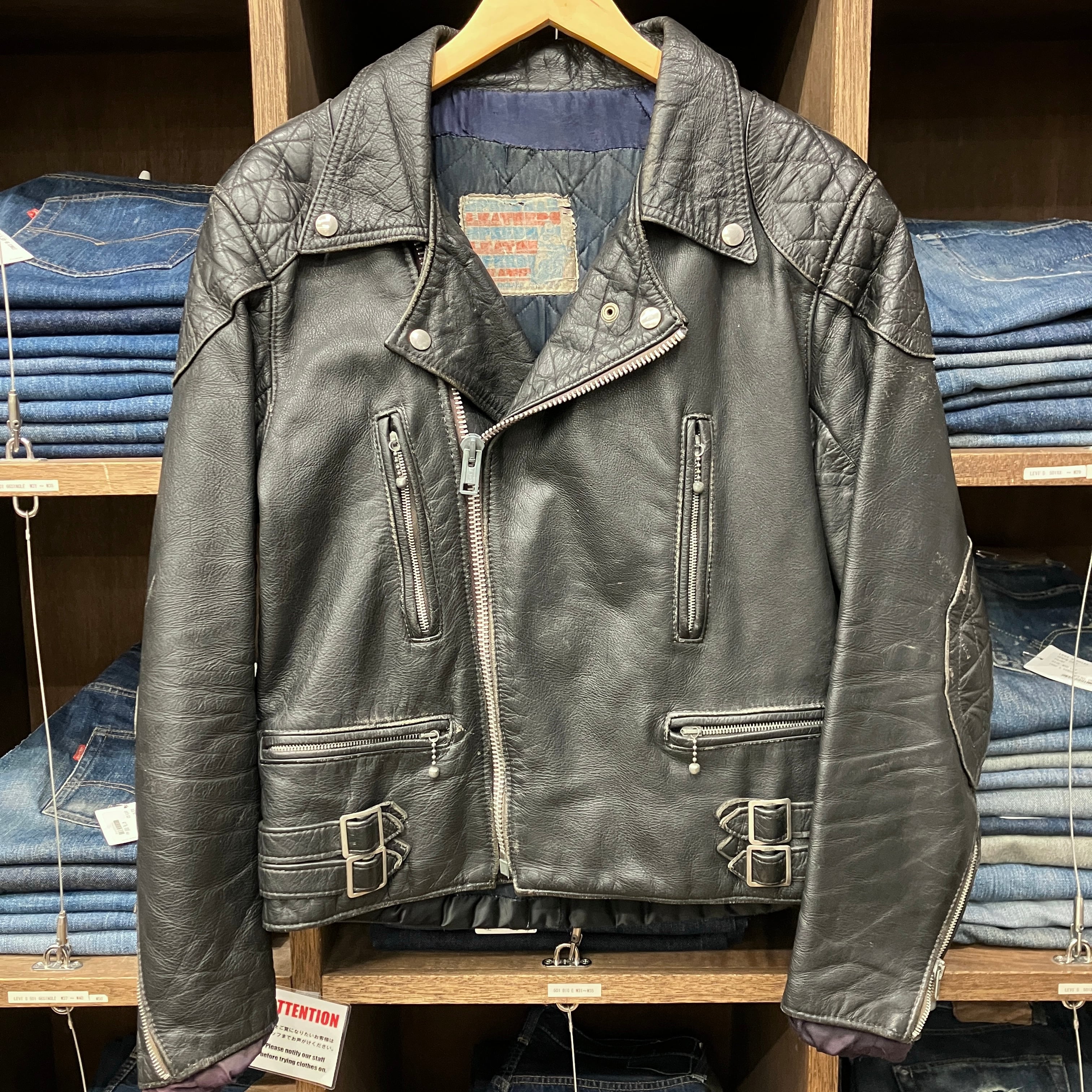 1960'S SPEEDMAN LEATHER RIDERS JACKET | safarionline
