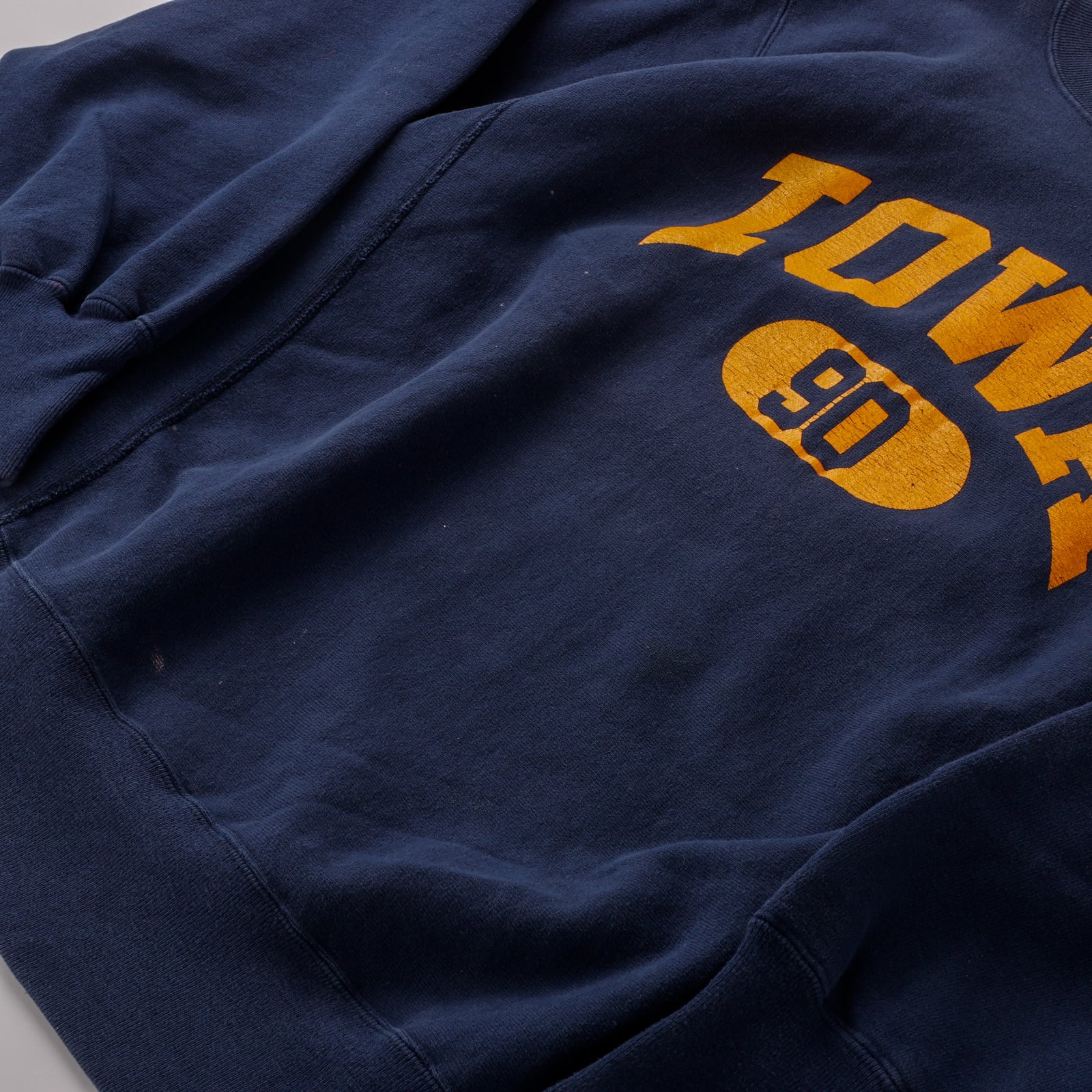 TECHNINE ビンディング　2013年　背面ロゴ　Mサイズ　廃盤　希少　レア 希少】90s champion Reverse Weave fade navy Vintage sweat made in