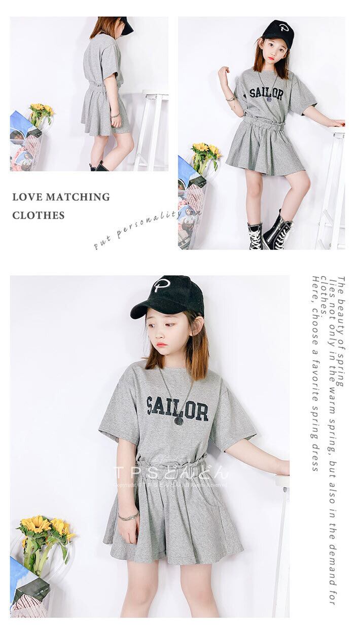 子供服 セットアップ 夏 子供服 女の子 Tシャツ スカート 子供服
