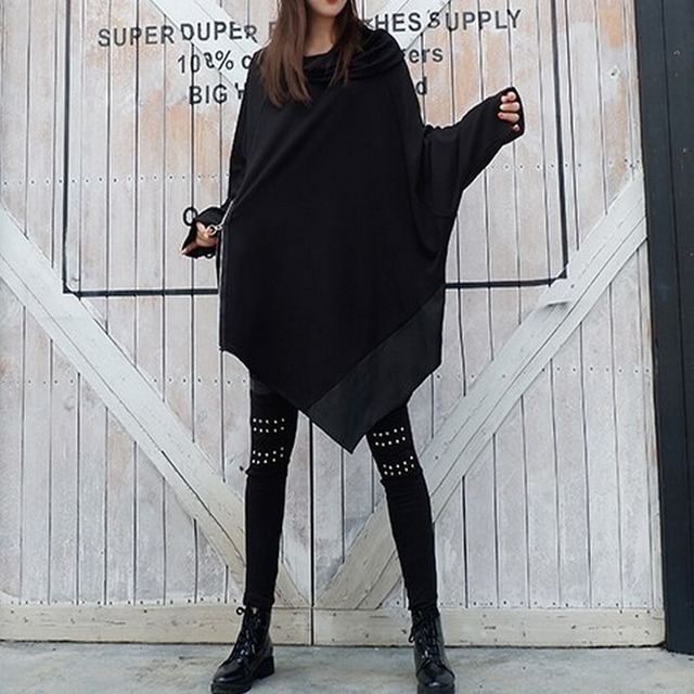 バットスリーブ ミドル丈プルオーバー PU0091