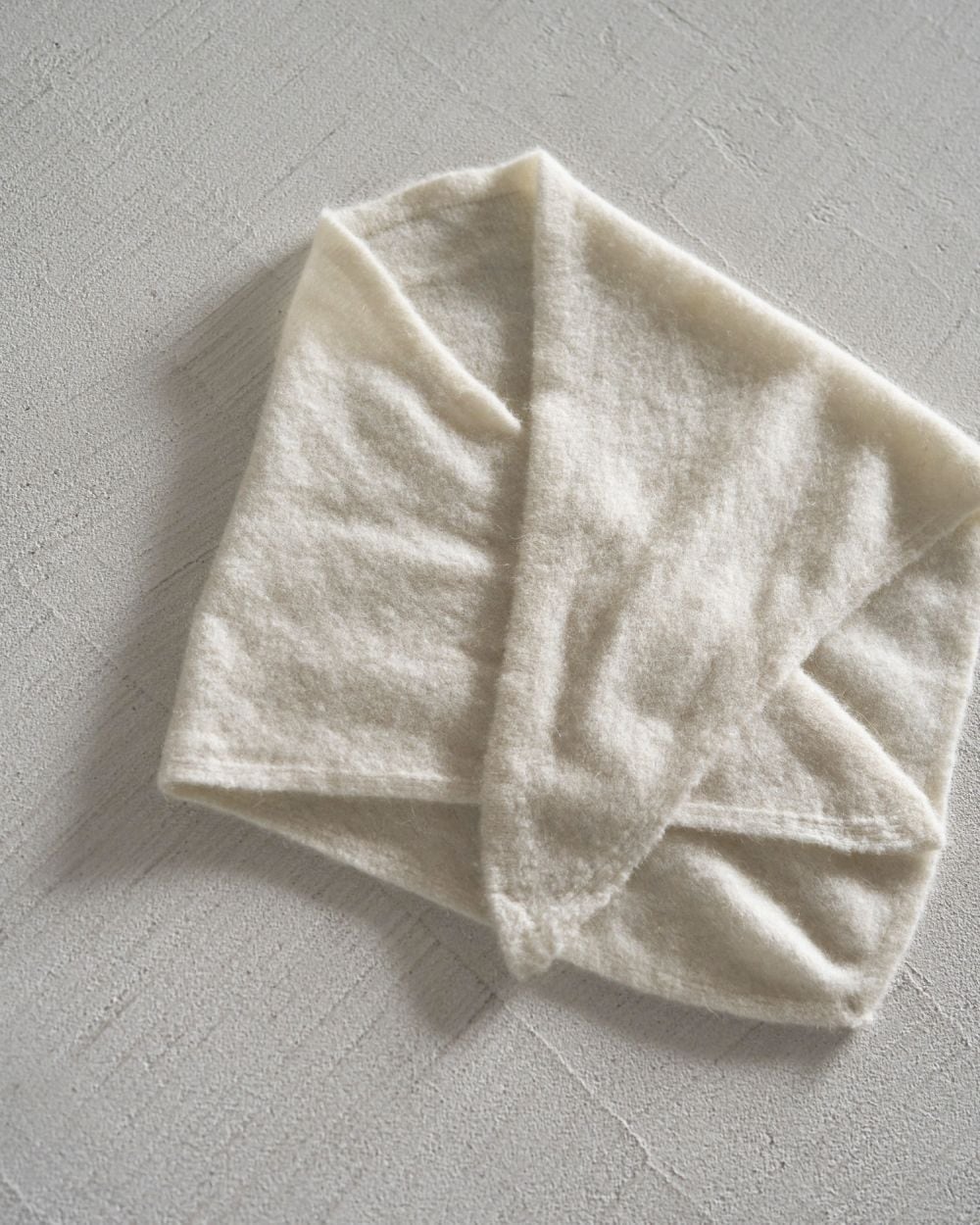 anuke(アンヌーク) Layered Scarf Knit | サウスオレンジ｜メンズ