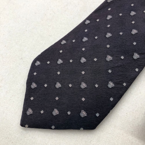 LANVIN TIE necktie ネクタイ ランバン ネイビー n-151