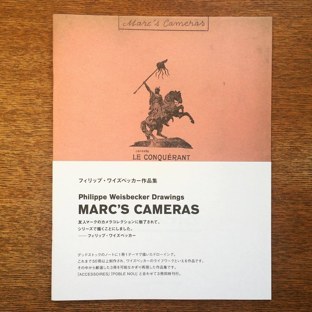 ZINE「MARC'S CAMERAS マークスカメラ／フィリップ・ワイズベッカー」 - 画像1