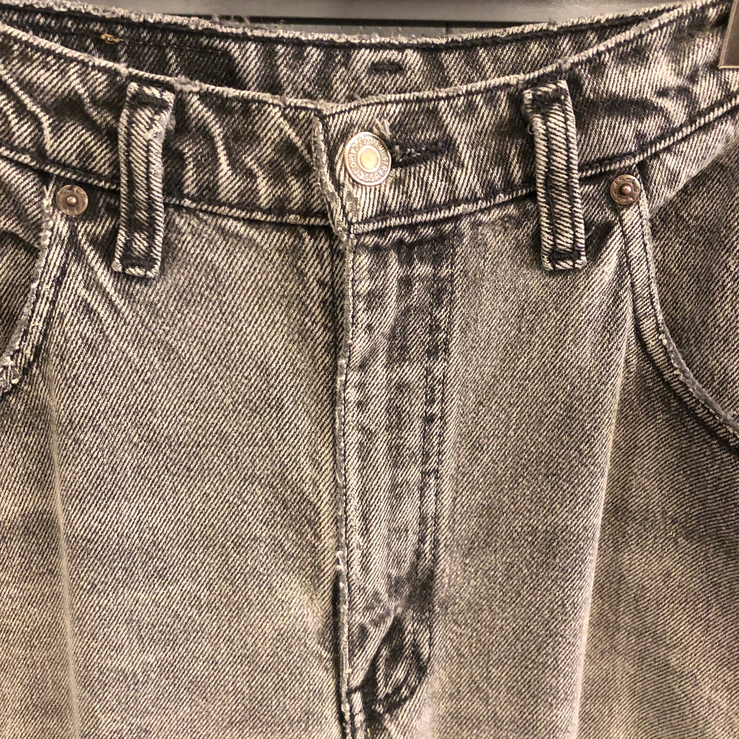 90s Levis 576 Black Denim Pants | VOSTOK