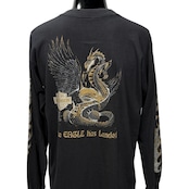 【HARLEY-DAVIDSON】ハーレーダビッドソン "The EAGLE has Landed" 90's Vintage ロンT