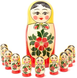 数遊び　ロシヤーノチカ　10人入り