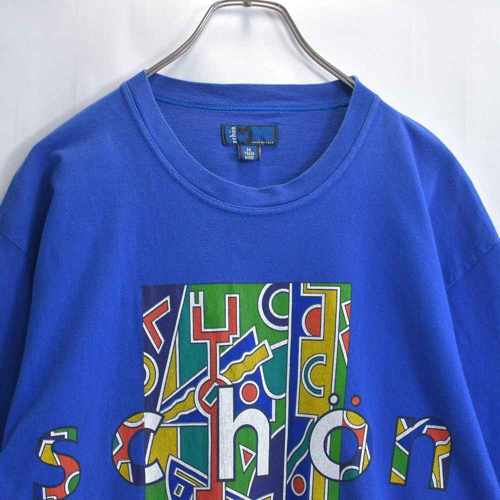 90～00s イタリア製 schon シェーン グラフィック アート T