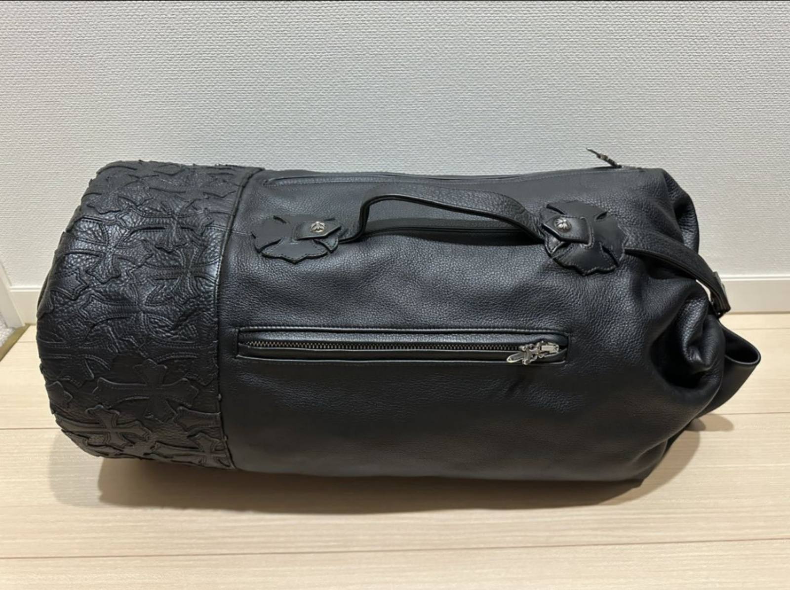 CHROME HEARTS クロムハーツ 3way ボストン ショルダー ボディバッグ セメタリークロス