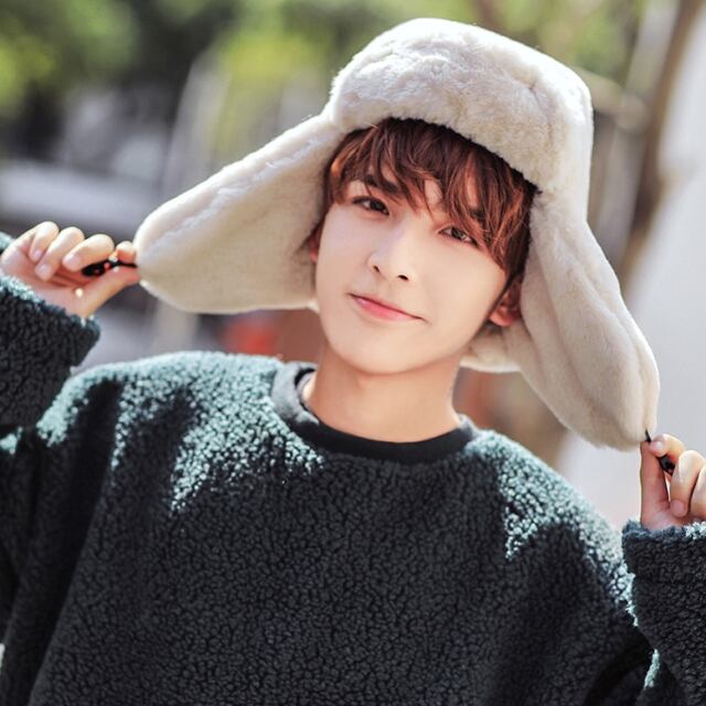 【予約販売】パイロット帽子 メンズ ロシア帽 厚手 ベージュ/グレー/コーヒー/ホワイト/ブラック 裏起毛 耳当て付き ボア 保温 防寒 防風 暖かい もこもこ ふわふわ アウトドア イヤーウォーマー 耳当て お洒落 韓国 トレンド