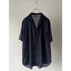 -Y's for men-  open collar sheer shirt