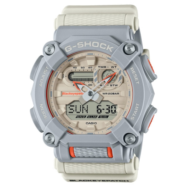 送料無料 カシオ G-SHOCK x Blackeyepatch  "ANALOG-DIGITAL  GA900Series" GA-900BEP-8AJR