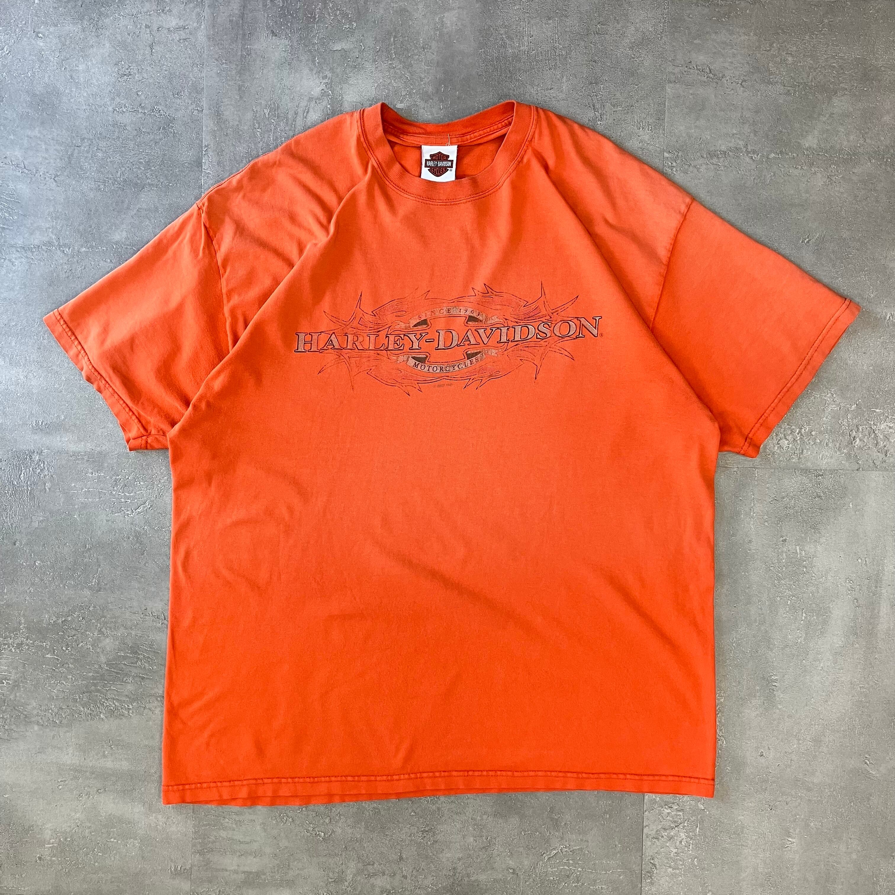 《XL size》Harley-Davidson ハーレーダビッドソン 00s usa製 プリントTシャツ 両面プリント No.3118