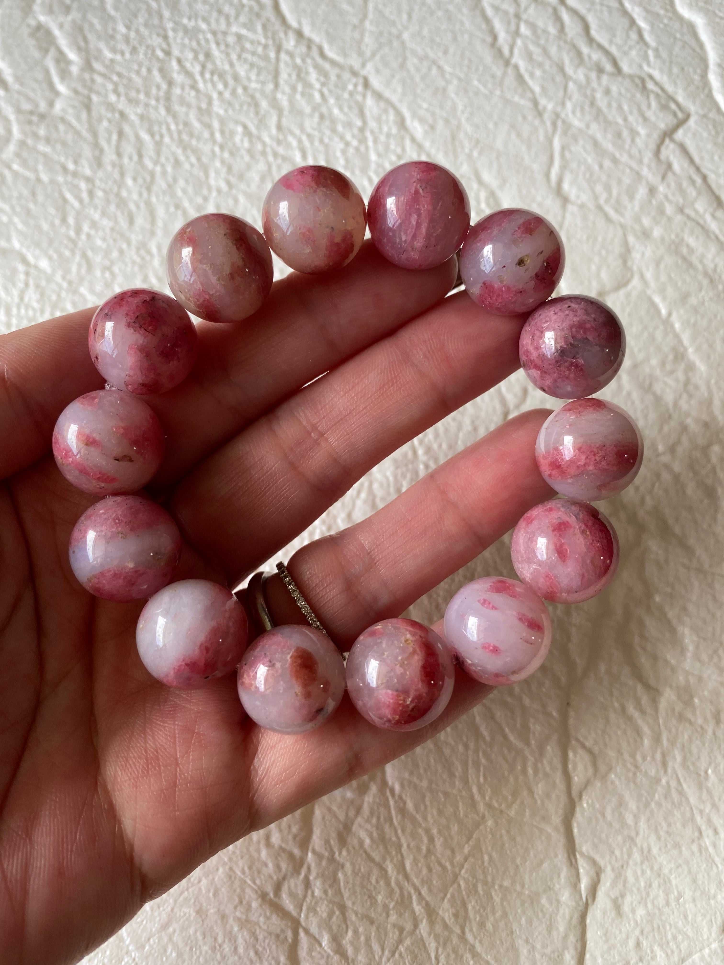 牡牛座♉︎18ミリ レア大玉 グリーンアクアマリン ブレスレット 高品質