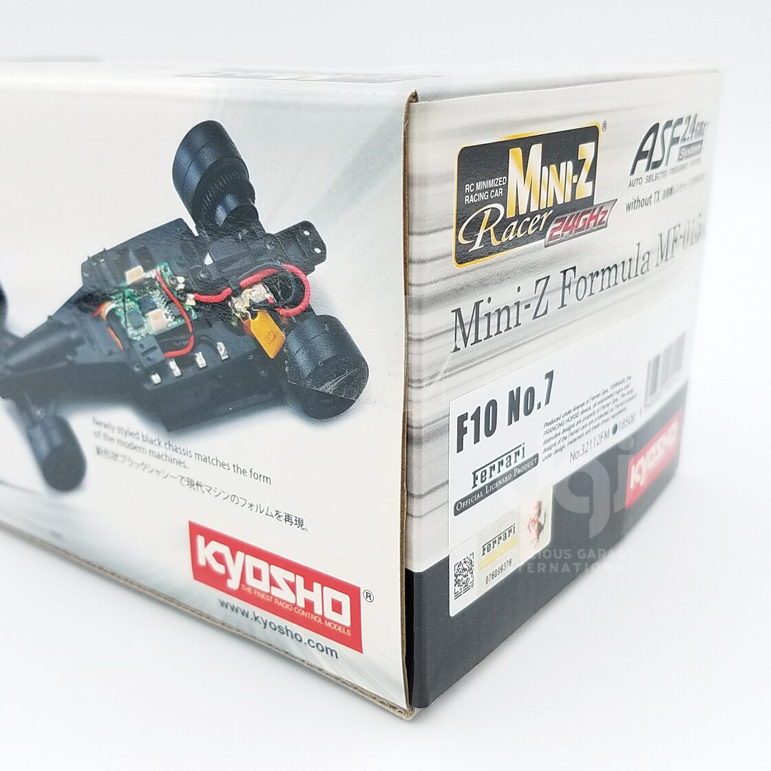 京商 仕舞い ミニッツ Mini-Z フォーミュラ F1 MF-015ASF2.4GHz