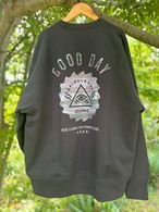 GOOD DAY CREW SWEAT グラデーション　L