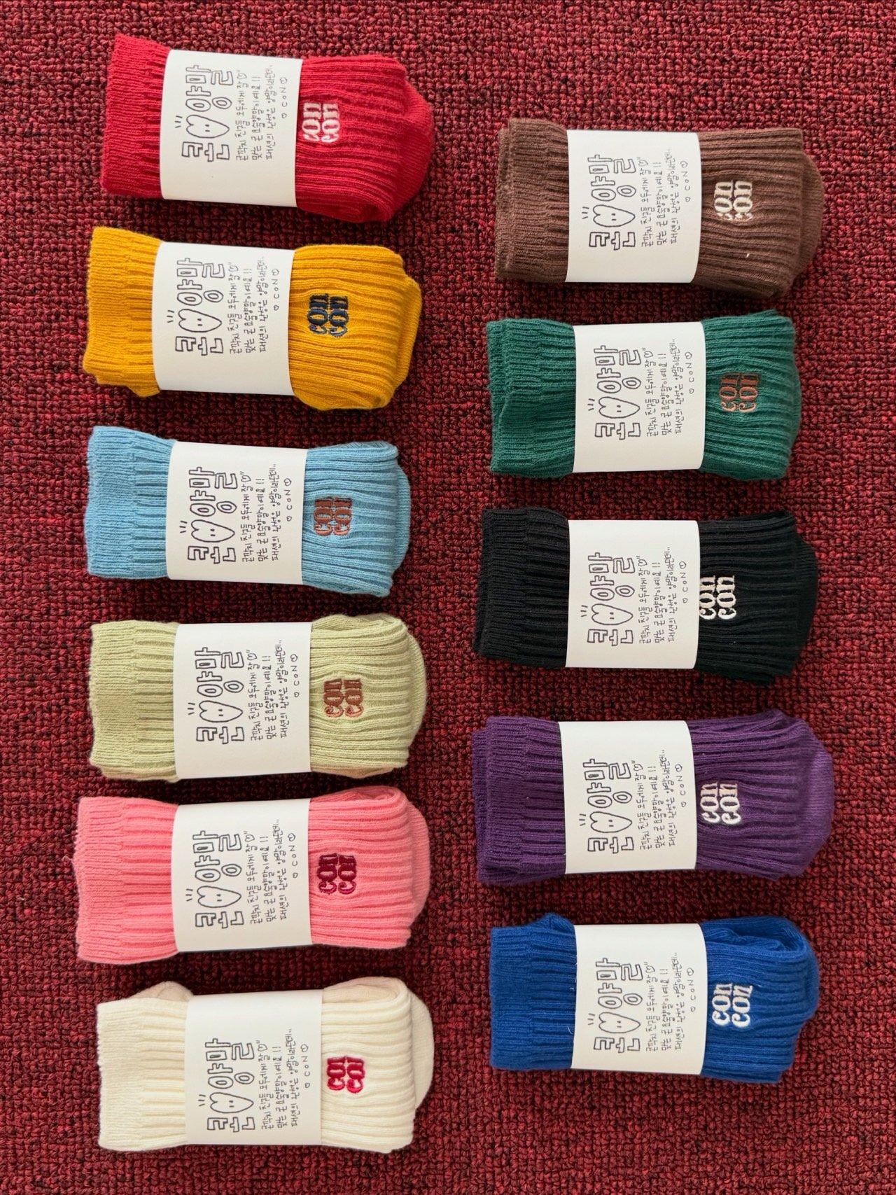 ［即納］con socks 26autumn/ CON