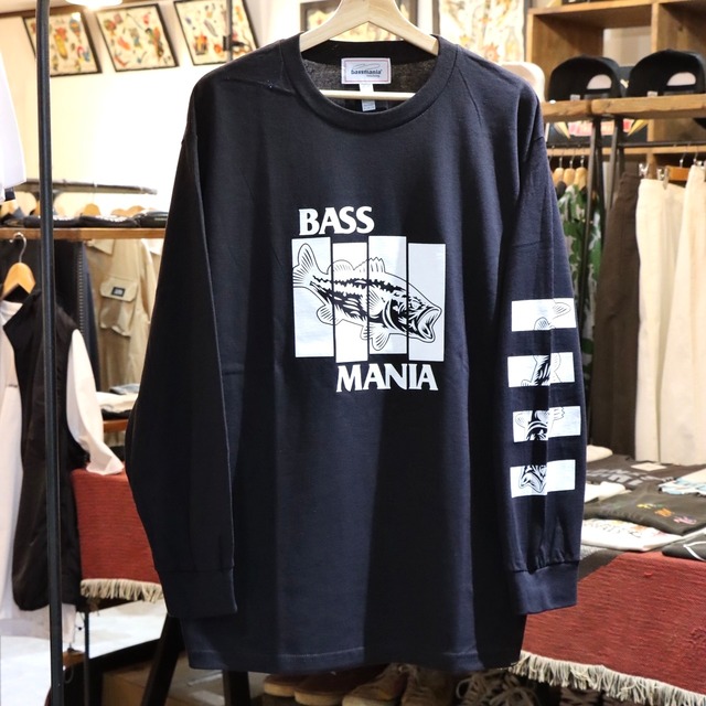 FLAG BASS L/S Tee［BLACK］
