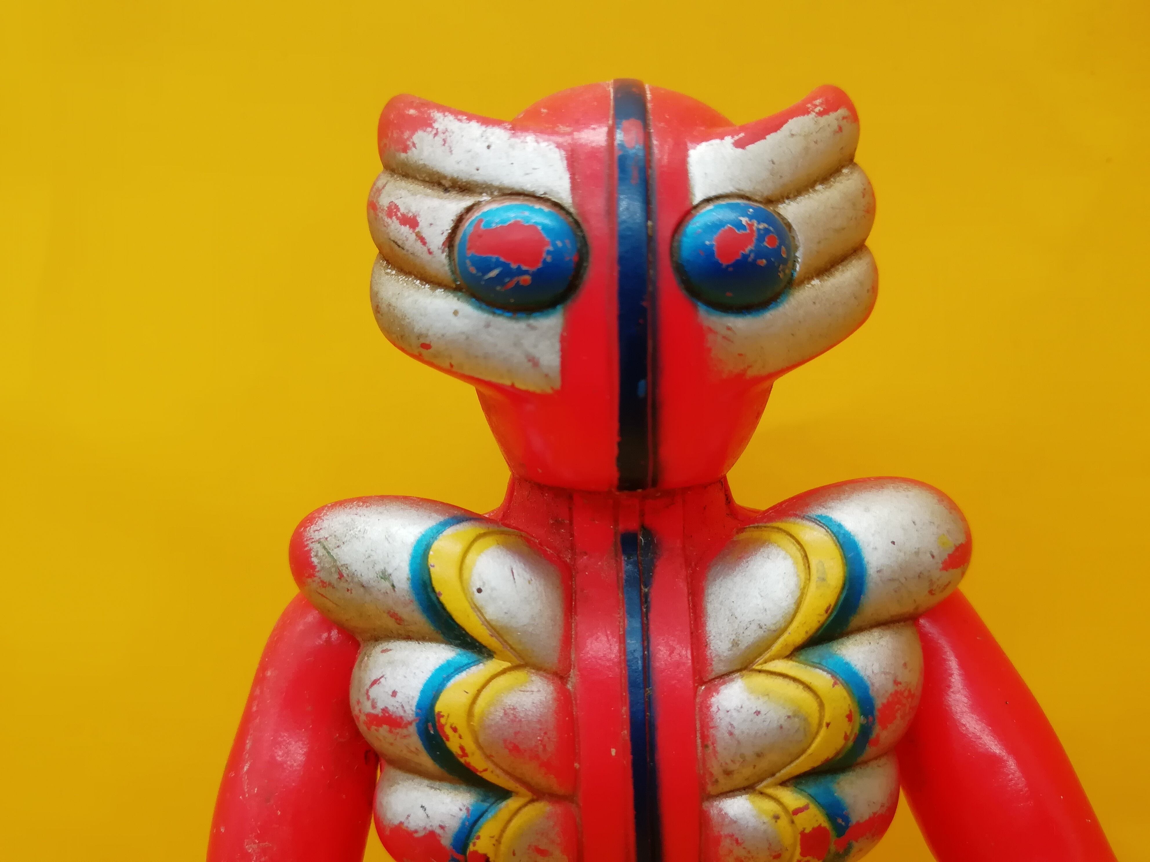 希少 超神 バシャーン ズシーン ブルマァク 当時物 ソフビ 石森プロ