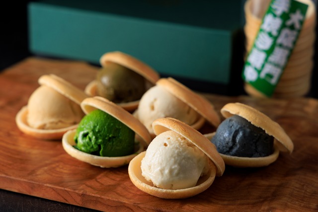 送料無料【ギフトセット6個入】板前アイス最中