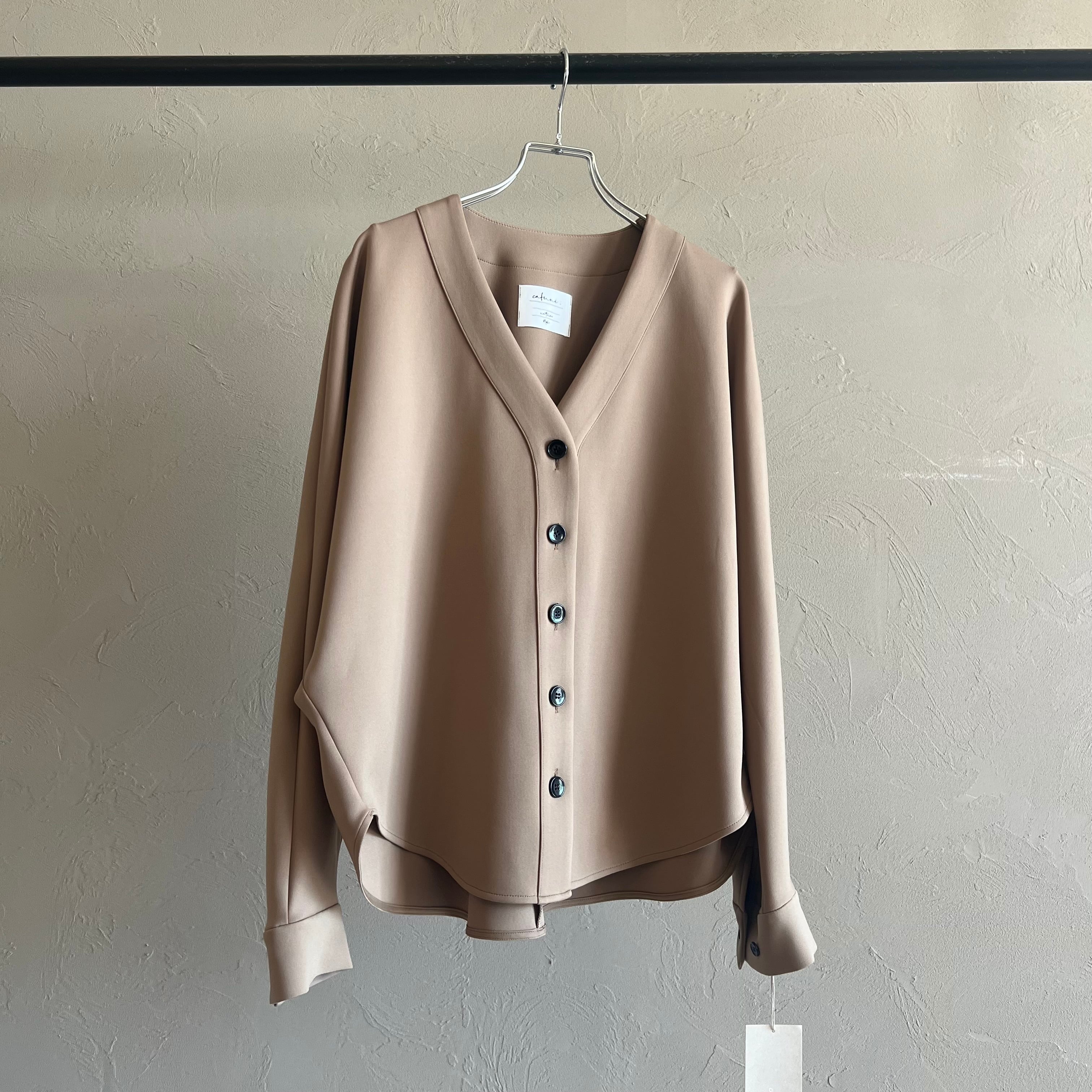 cafune; 】ダブルニットカーディガンブラウス | valance 福井