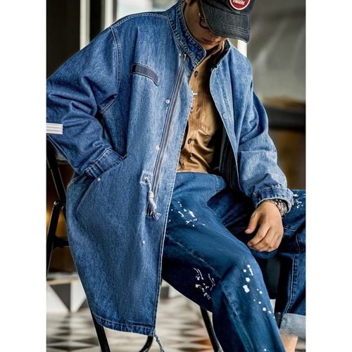 【Urban Standard】デニムロングコート　TB1977 画像