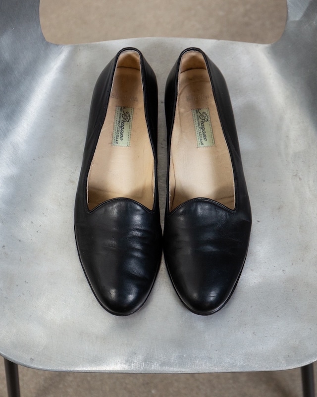leather opera slipper / Made In ITALY / SIZE:UK9