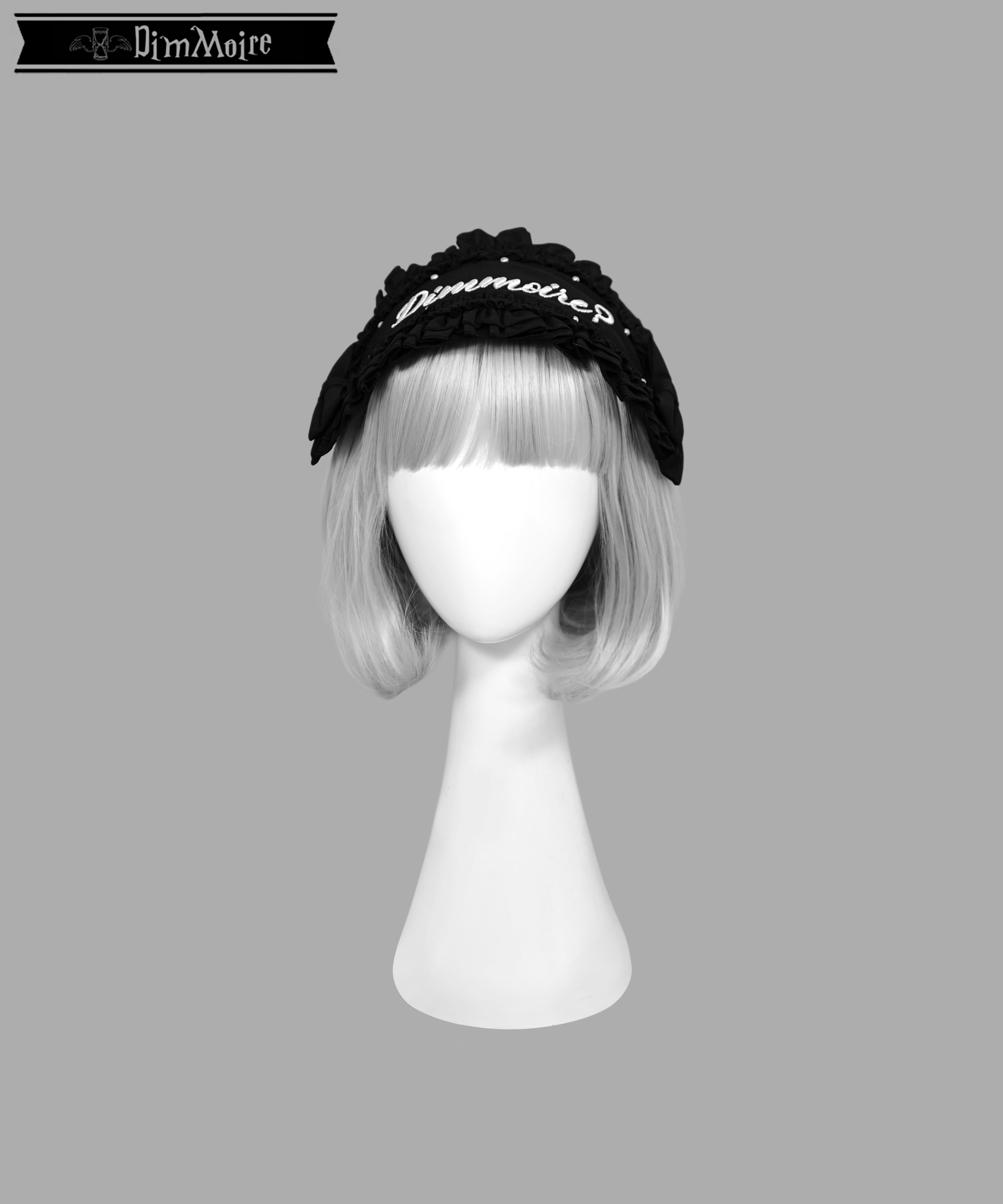 21時まで大特価【15日限定値下】Dimmoire 刻印ヘッドドレス black 妄愛ホイップヘッドドレス【Black】 | DimMoire