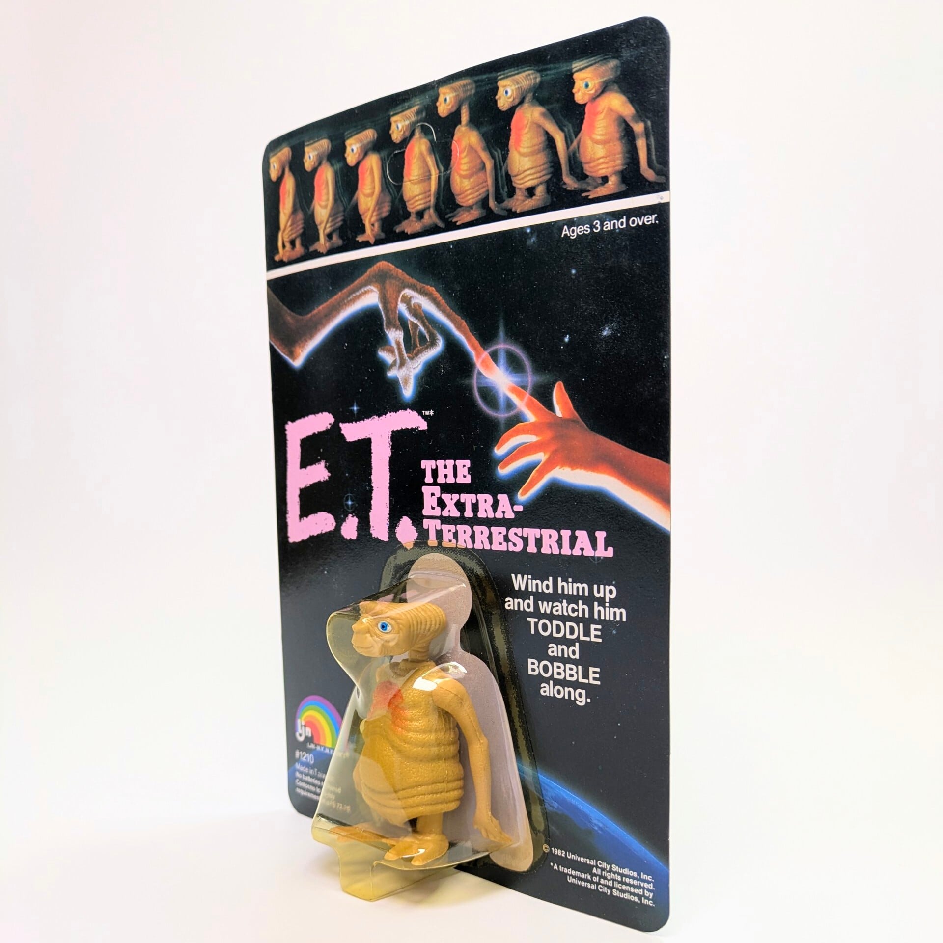 ☆ VINTAGE DEADSTOCK ☆【 E.T. (イーティー) 】 E.T. THE EXTRA-TERRESTRIAL Windup Toy ぜんまい式 トコトコ 〚アメリカン雑貨 アメトイ〛