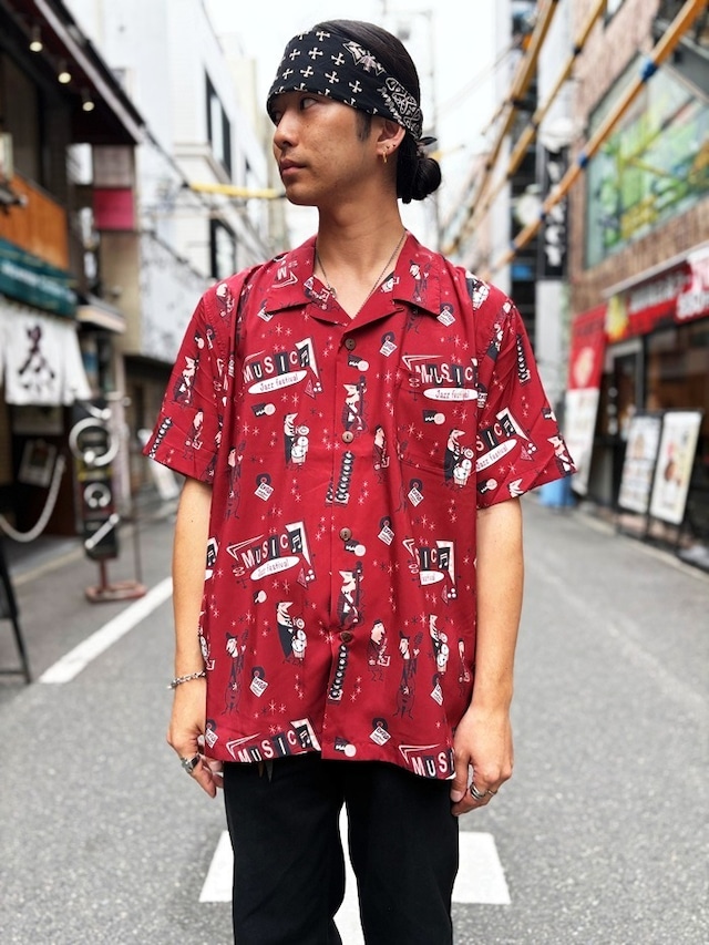 UNIVERD72 / JAZZ ALOHA SHIRT / ALOHA SHIRT / アロハシャツ / 41337